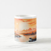 Mug L'Été, La Rivière Et Le Soleil Le Matin (Centre)