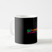 Mug L'été se souvenant pourquoi les vacances de profes (Devant gauche)