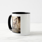 Mug L'Éternel des Anneaux : L'affiche des deux tours (Devant gauche)