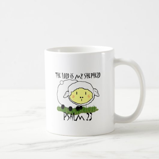 Mug L'Éternel est mon berger Psalm 23 T-shirt bébé - U (Droite)