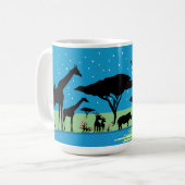 Mug "L'Éternel Est Mon Berger..."—Psaume 23 (Devant gauche)