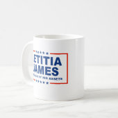 Mug Letitia James - Attrapez-le par ses biens (Devant gauche)