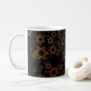 Mug L'étoile artistique de David thème Hanukkah de Sli