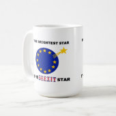 Mug L'Étoile du Brexit (Devant gauche)