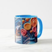 Mug L'étreinte de l'hiver (Devant droit)