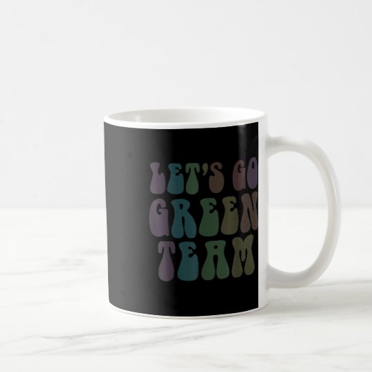 Mug Lets Devenez écolo Team Retro War Jeu 60s Camp d'é (Droite)