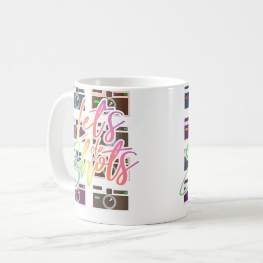 Mug Let'S Do Shots - Photography Camera (Devant gauche)