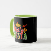 Mug Let's Fiesta Cinco de Mayo (Devant gauche)