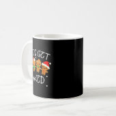 Mug Let's Get Baked Cookie Baking Team Gingerbread Chr (Devant gauche)