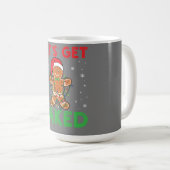 Mug Let's Get Baked Gingerbread Christmas Cookie Bakin (Devant droit)