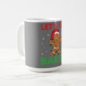 Mug Let's Get Baked Gingerbread Christmas Cookie Bakin (Devant gauche)