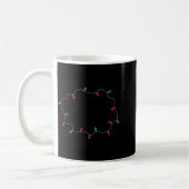 Mug Lets Get Lit Funny Christmas Quote (Gauche)