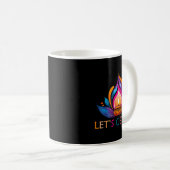 Mug Let's Get Lit Happy Diwali Festival Of Light (Devant droit)