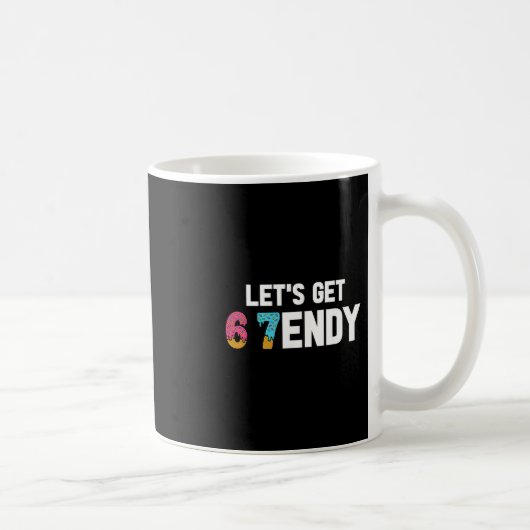 Mug Let's Get Sendy 67 Ice Cream 7endy 6 7endy 67 Meme (Droite)