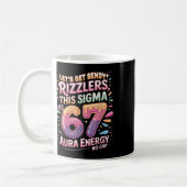 Mug Let's Get Sendy Rizzlers Sigma 67 Aura Energy Tee (Gauche)