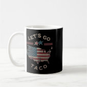 Mug Let's Go Taco Funny Parody  (Gauche)