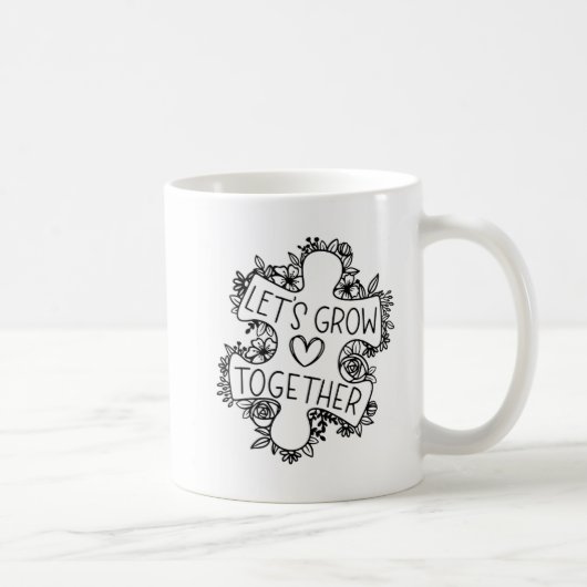 Mug Let's Grow Together (Droite)