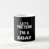 Mug Let's Pretend In a Goat Funny Halloween Costume (Centre)