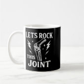Mug Let's Rock This Joint Surgery Recovery Knee Replac (Gauche)