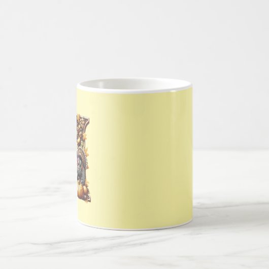 Mug Letter H Thanksgiving gift style  (Centre)