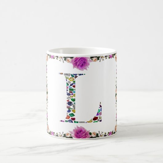 Mug Letter L monogram (Centre)