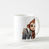 Mug Letter M like Money Classic Mug, 325 ml (Devant droit)