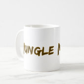 Mug Lettering Design ‘Jungle Master’ (Devant gauche)