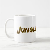 Mug Lettering Design ‘Jungle Master’ (Gauche)