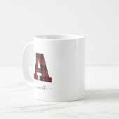 Mug Lettre "A" (Devant gauche)