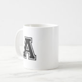 Mug Lettre A, Alphabet Collégial (Devant gauche)