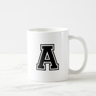 Mug Lettre A, Alphabet Collégial