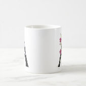 Mug Lettre A avec des fleurs (Centre)