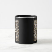 Mug LETTRE ALOHA ROYENNE H Personnalisée Initiale (Centre)