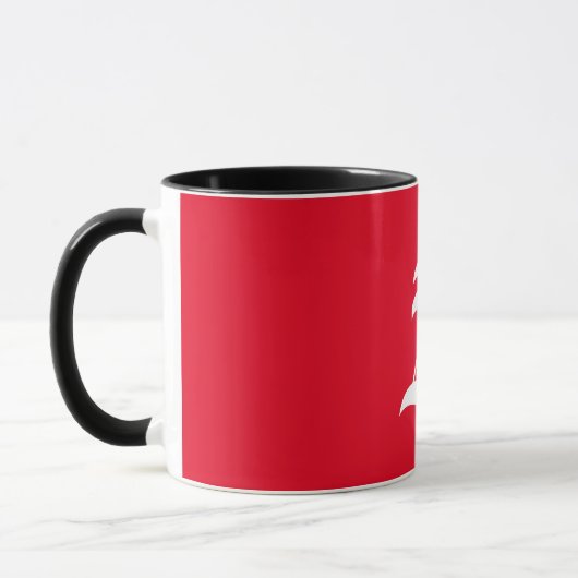 Mug Lettre alphabétique A (Gauche)