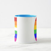 Mug LETTRE arc-en-ciel C (Centre)