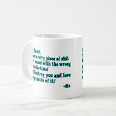 Mug Lettre au Cancer (Devant gauche)