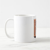 Mug Lettre "B" Élégante Brodée (Gauche)