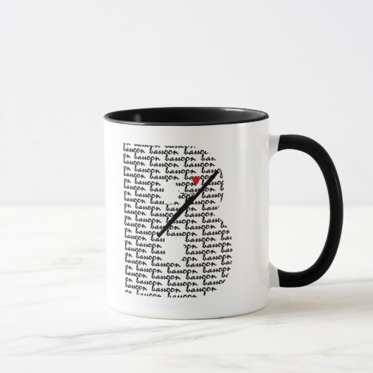 MUG LETTRE BASTONNE B (Droite)