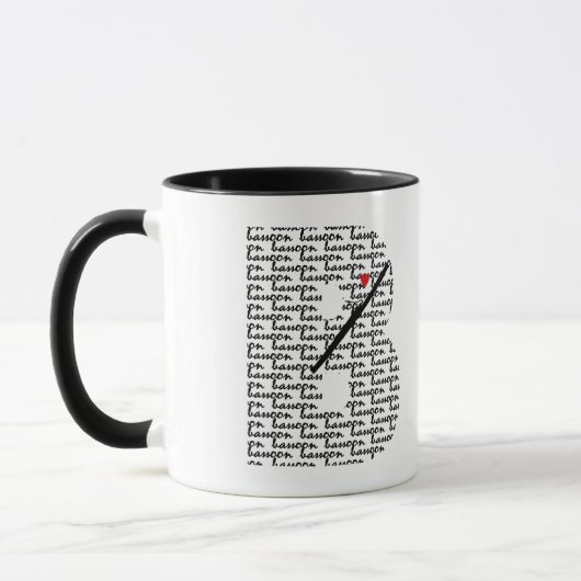 MUG LETTRE BASTONNE B (Gauche)