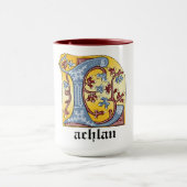 MUG LETTRE BLEUE MOYENNE ET ROUGE LIGNE L (Centre)