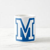 MUG LETTRE BLEUE VARIABLE M MONO (Centre)