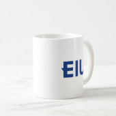 Mug LETTRE bloc EIU (Devant droit)