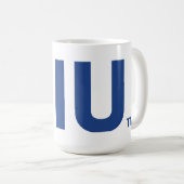 Mug LETTRE bloc EIU (Devant droit)