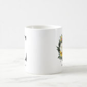 Mug LETTRE BOtanique ANÉMONE AQUATIQUE C MONogramme (Centre)