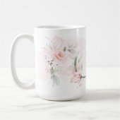 Mug Lettre C Rose rose rose pâle (Gauche)