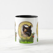 Mug Lettre C Siamese-Capital-Monogramme (Centre)