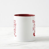 Mug Lettre chic J (Centre)