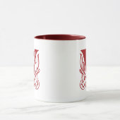 Mug Lettre chic V (Centre)