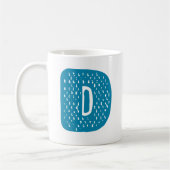 Mug Lettre D Design. (Gauche)