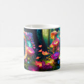 Mug Lettre D florale brillante (Centre)